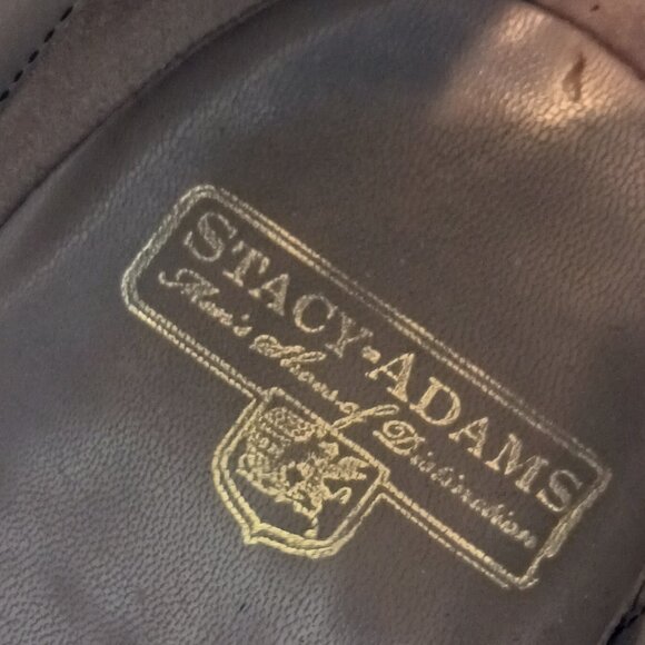 Vintage 70's Original Stacy Adams Madison Spat Boot Men's Cap Toe Size 11D - Picture 7 of 12